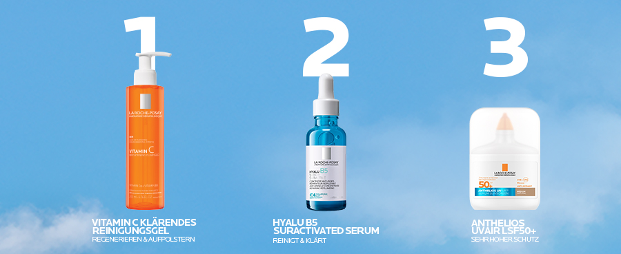 La Roche Posay Anthelios UV Air Serum Getönt LSF 50+ Medium: Hyaluronsäure versorgt die Haut mit Feuchtigkeit.